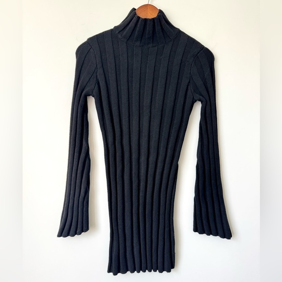 Lovers & Friends Taytay Sweater Dress in Black - Size S & XS - Picture 7 of 15